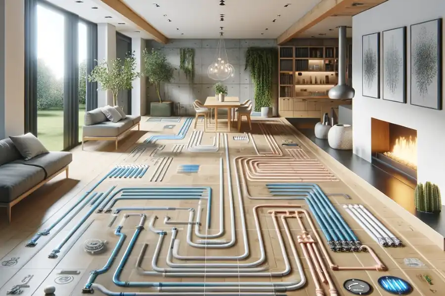 Under floor heating8